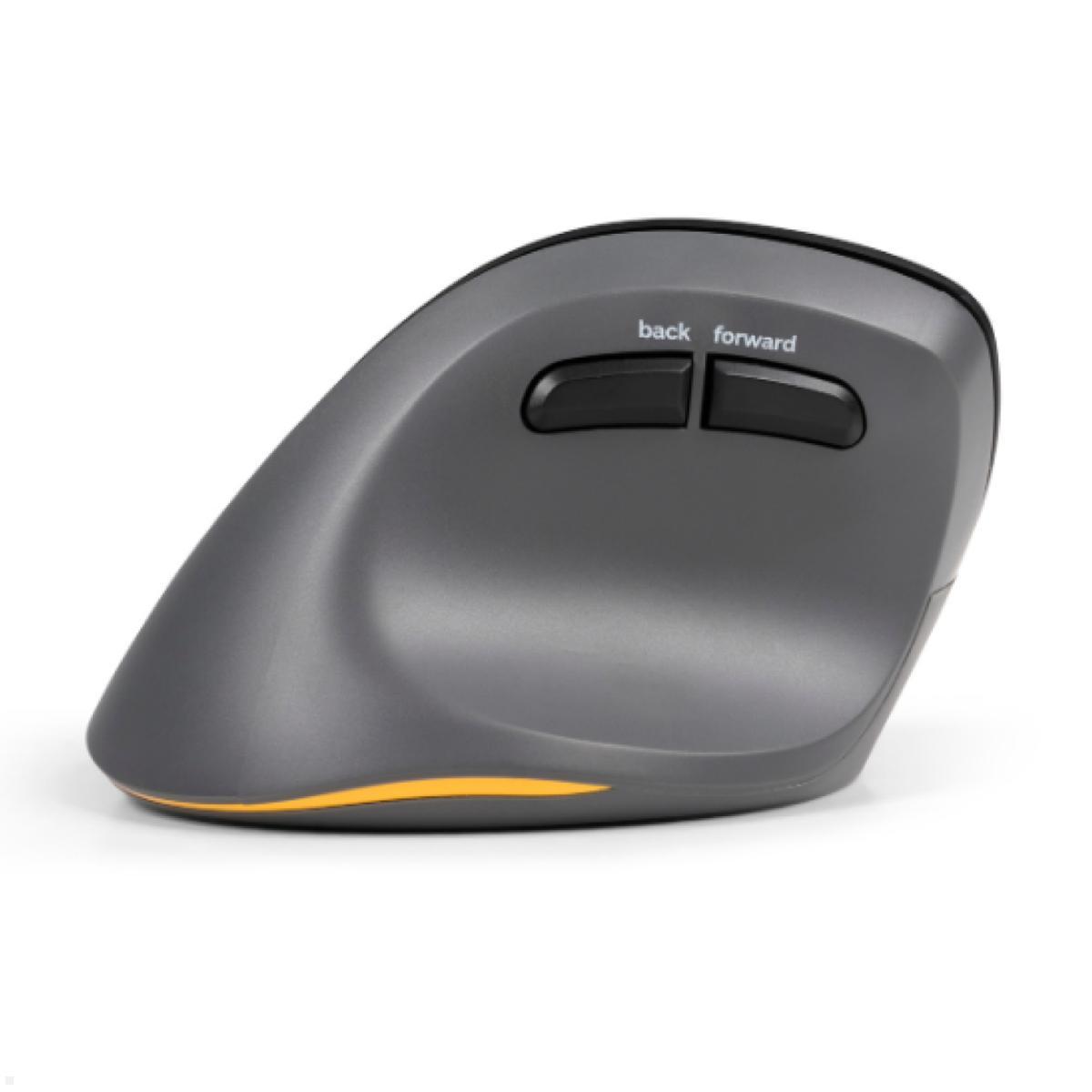 BakkerElkhuizen Ergonomische Maus PRF Pro 3-Mode Vertical Mouse Linkshänder (BNEPRFP3MVML), Seitenansicht Tasten