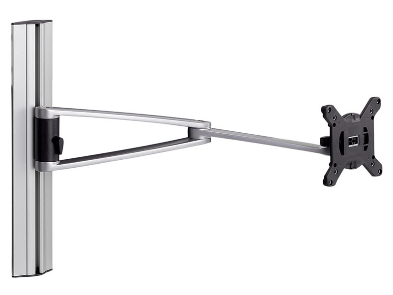 Novus MY one plus SW Monitorhalter für Slatwall, silber (910+2079+000) Novus MY one plus SW Monitorhalter für Slatwall, silber (910+2079+000)