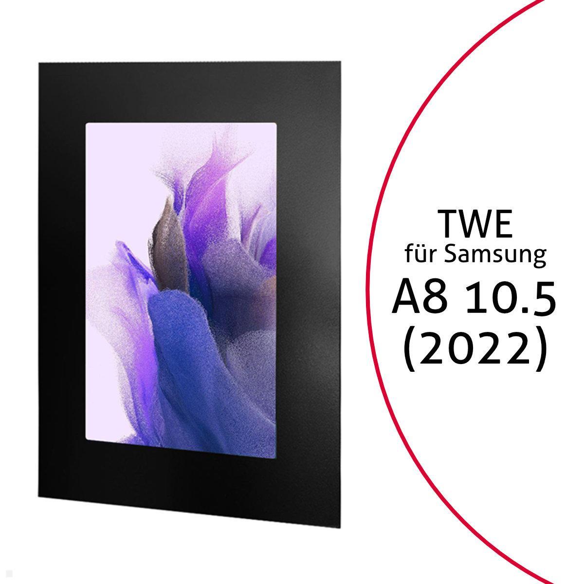 TabLines TWE103B Tablet Wandeinbau für Samsung Tab A8 10.5, schwarz TabLines TWE103B Tablet Wandeinbau für Samsung Tab A8 10.5, schwarz