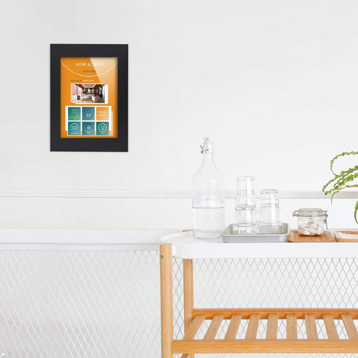 TabLines TWE109B Tablet Wandeinbau für Apple iPad Mini 6 (2021), schwarz, Anwendung TabLines TWE109B Tablet Wandeinbau für Apple iPad Mini 6 (2021), schwarz, Anwendung