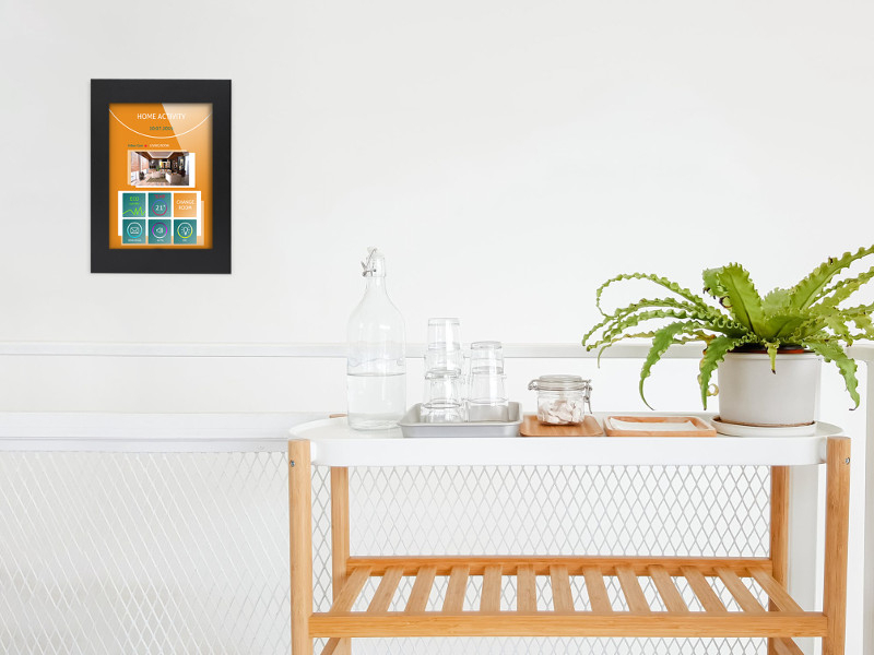 TabLines TWE083W Tablet Wandeinbau für Samsung Tab S6, weiß SmartHome TabLines TWE083W Tablet Wandeinbau für Samsung Tab S6, weiß SmartHome