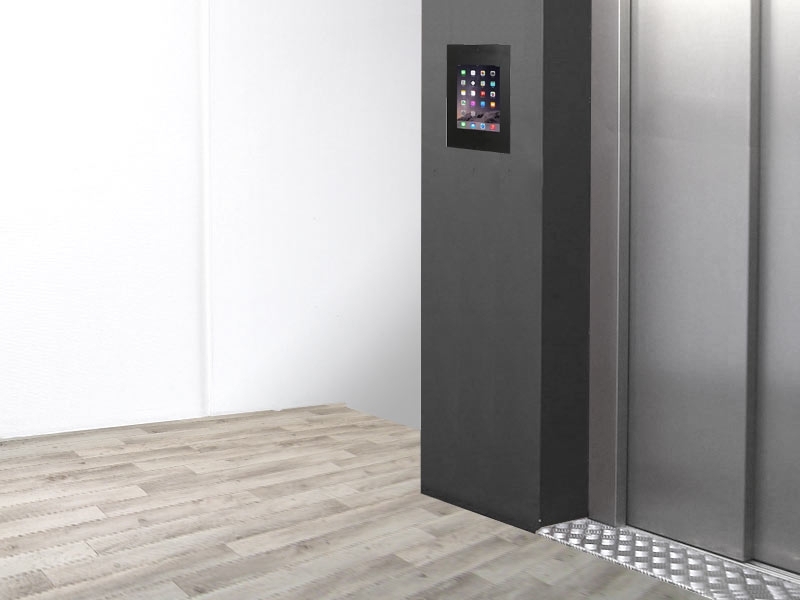 TabLines TWE042B Tablet Wandeinbau für Apple iPad Mini 1/2/3 DS, schwarz Anwendungsbeispiel TabLines TWE042B Tablet Wandeinbau für Apple iPad Mini 1/2/3 DS, schwarz Anwendungsbeispiel