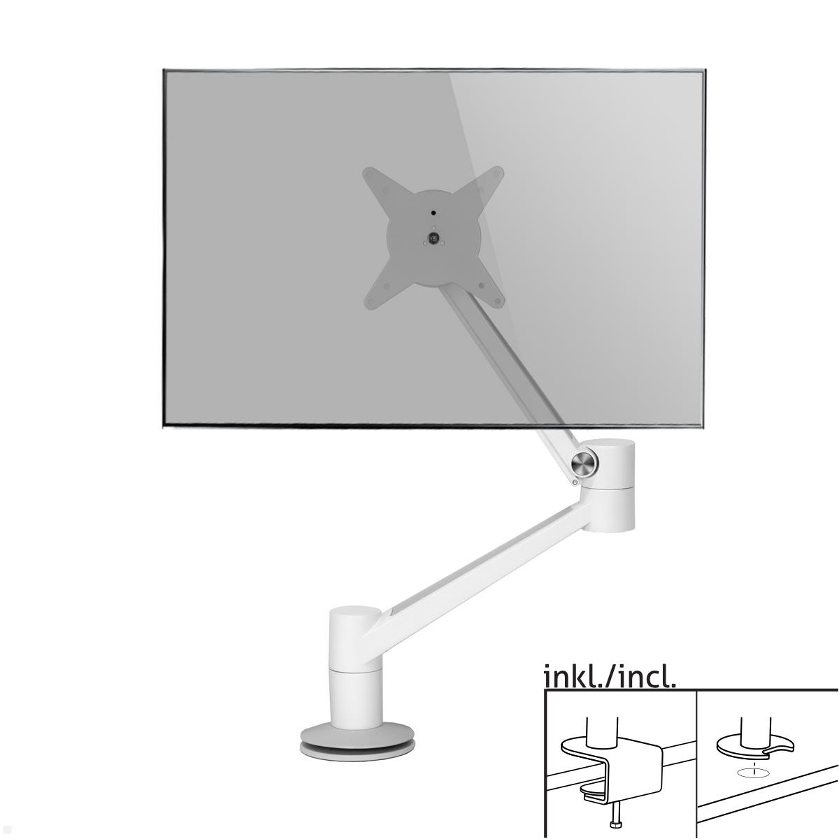 Dataflex Viewlite Plus Monitor Tischhalterung, weiß (58.620) Dataflex Viewlite Plus Monitor Tischhalterung, weiß (58.620)