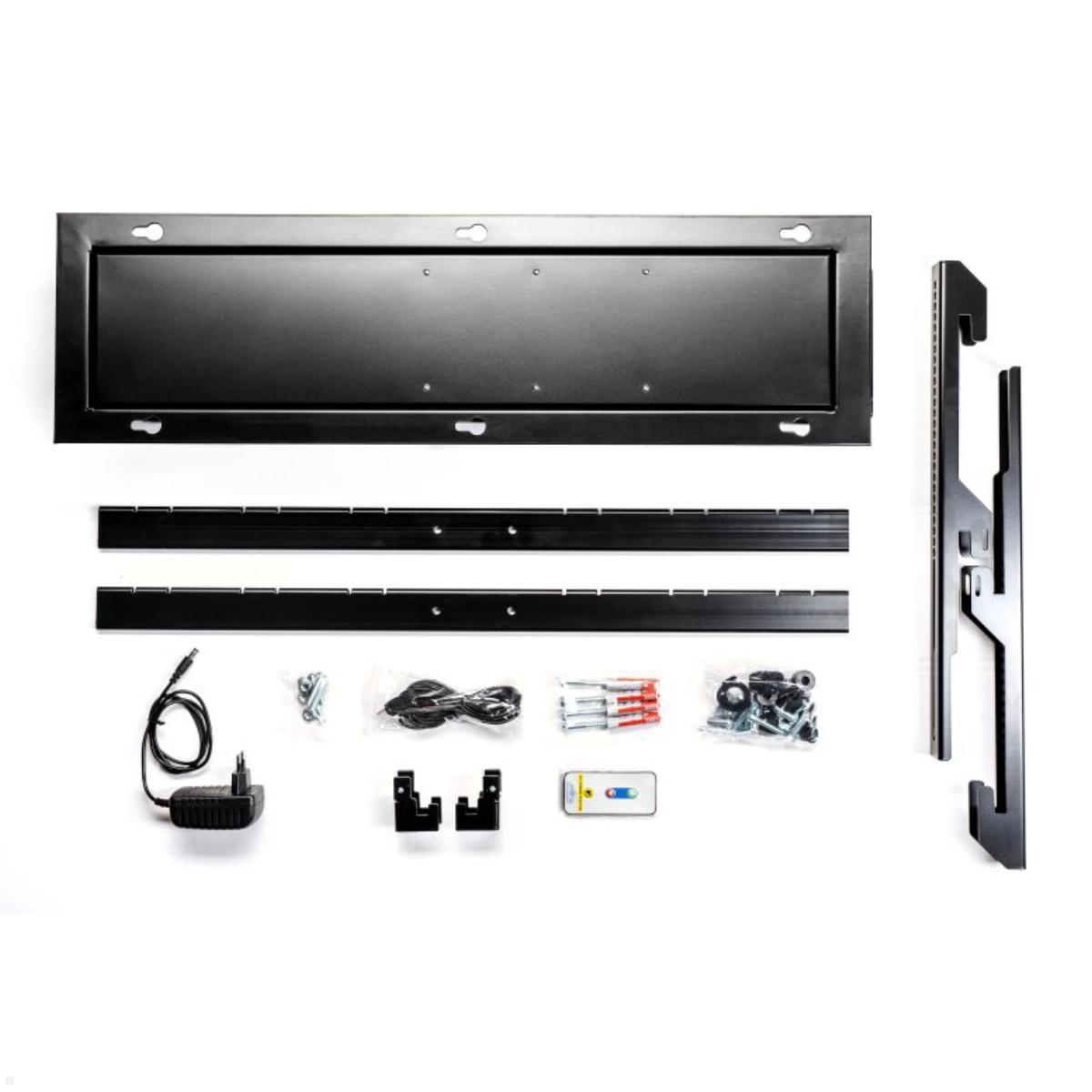 MonLines MDH014B elektrische TV Deckenhalterung bis 85 Zoll, schwarz, Lieferumfang MonLines MDH014B elektrische TV Deckenhalterung bis 85 Zoll, schwarz, Lieferumfang