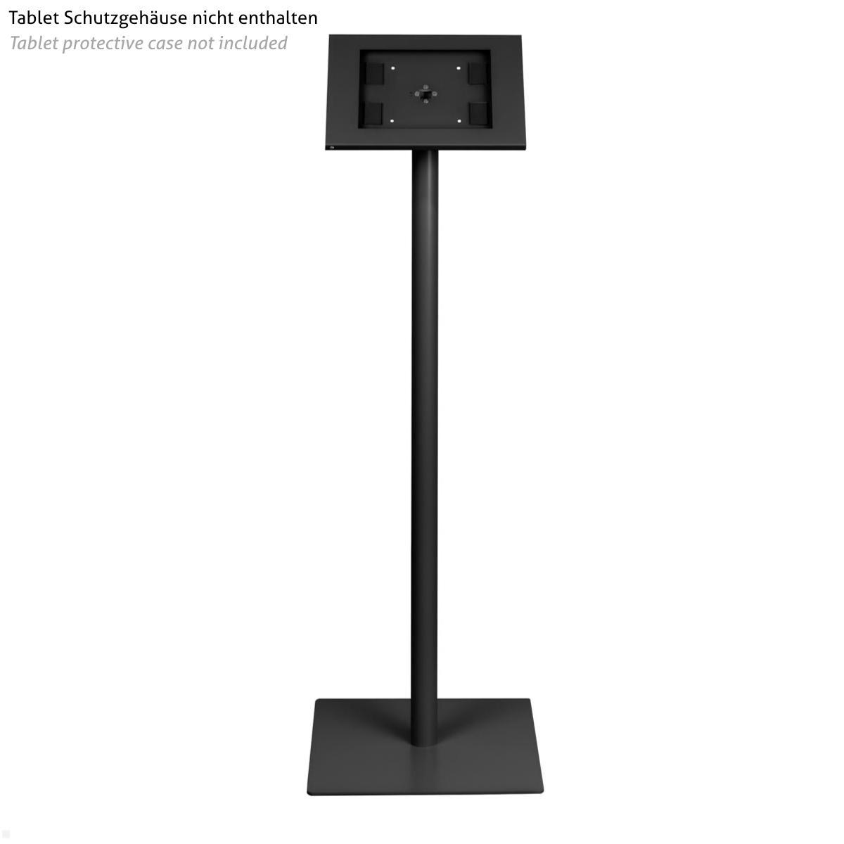 TabLines TBS003B Boden Tabletständer, schwarz mit TSG TabLines TBS003B Boden Tabletständer, schwarz mit TSG