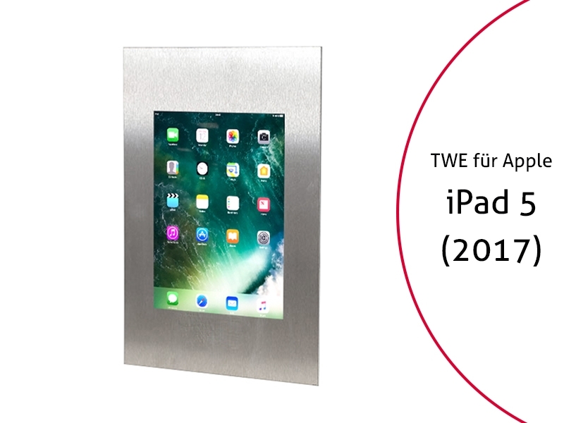 TabLines TWE034E Tablet Wandeinbau für Apple iPad 5 (2017), Edelstahl TabLines TWE034E Tablet Wandeinbau für Apple iPad 5 (2017), Edelstahl