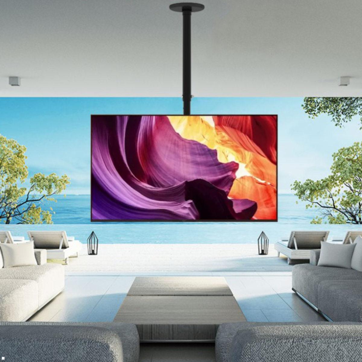 MonLines MDH013B höhenverstellbarer Monitor Deckenhalter 444-794 mm bis 45 kg Anwendung MonLines MDH013B höhenverstellbarer Monitor Deckenhalter 444-794 mm bis 45 kg Anwendung