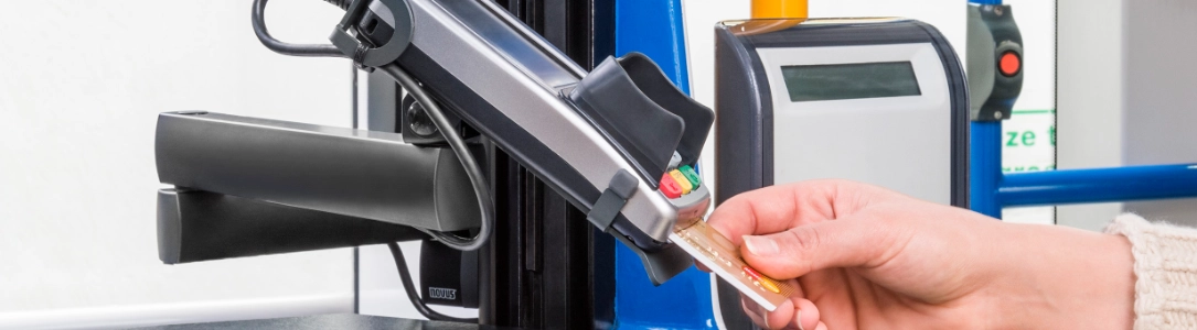 Retail POS EC Cash Terminal Halterung, Kartenlesegerät Halter