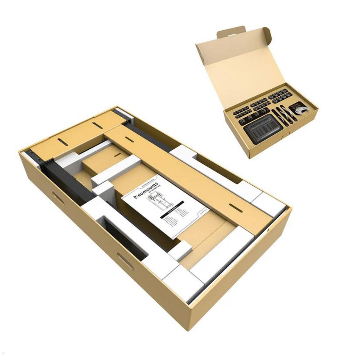 Neomounts WL55-875BL1 elektrischer TV Boden Wandhalter bis 100 Zoll, schwarz Package Neomounts WL55-875BL1 elektrischer TV Boden Wandhalter bis 100 Zoll, schwarz Package