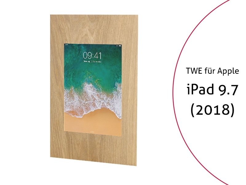 TabLines TWE062O Tablet Wandeinbau für Apple iPad 9.7 (2018), Eiche TabLines TWE062O Tablet Wandeinbau für Apple iPad 9.7 (2018), Eiche