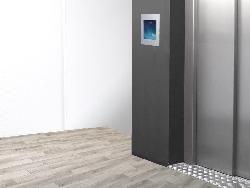 TabLines TWE054S Tablet Wandeinbau für Apple iPad Air 2 HB, silber Anwendung TabLines TWE054S Tablet Wandeinbau für Apple iPad Air 2 HB, silber Anwendung