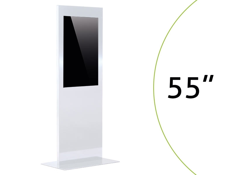 MonLines MDS010W Design Display Stele 55 Zoll THIN Premium MonLines MDS010W Design Display Stele 55 Zoll THIN Premium