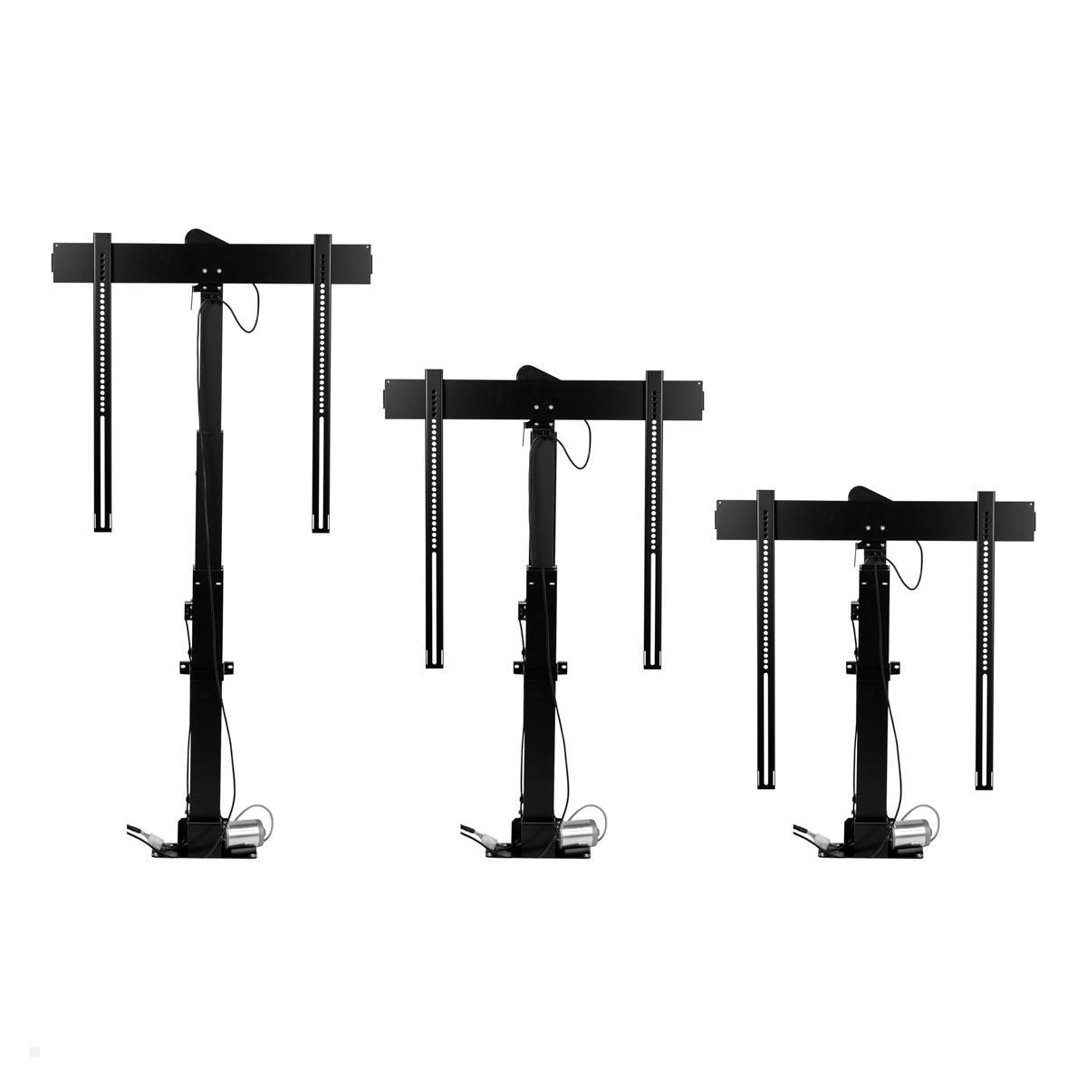 MonLines MLS012B TV Lift schwenkbar bis 75 Zoll, 967 mm Einbau, 1045 mm Hub, höhenverstellbar MonLines MLS012B TV Lift schwenkbar bis 75 Zoll, 967 mm Einbau, 1045 mm Hub, höhenverstellbar