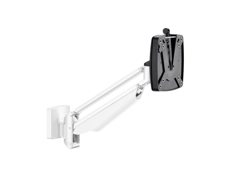 Novus Clu SlatWall Monitorhalterung schwenkbar, weiß (990+1071+000) Monitorarm Novus Clu SlatWall Monitorhalterung schwenkbar, weiß (990+1071+000) Monitorarm