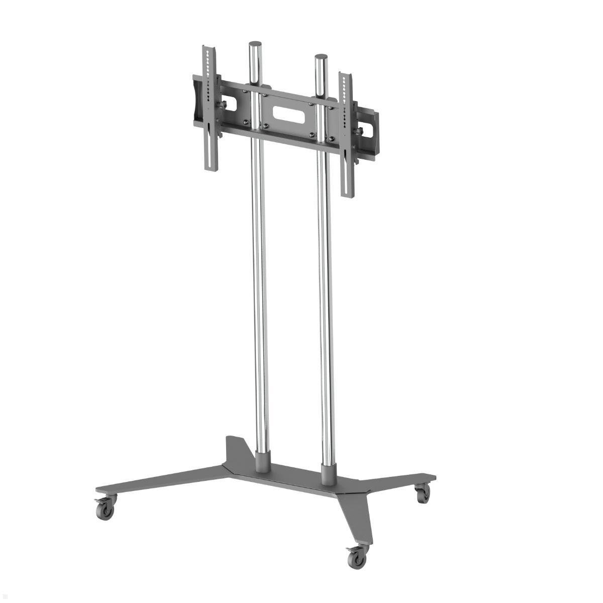 Edbak STD17 Monitor Standfuß mit Rollen 37-75 Zoll, Displayständer Konferenzraum