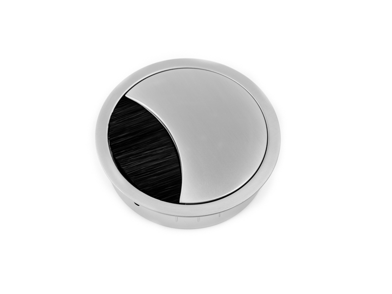 Bachmann LOOP ROUND Kabeldurchführung rund, grau metallisch (930.300) Bachmann LOOP ROUND Kabeldurchführung rund, grau metallisch (930.300)