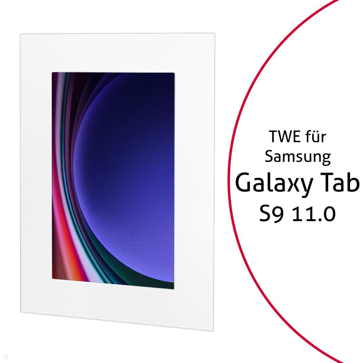TabLines TWE110W Tablet Wandeinbau für Samsung Tab S9 11.0, weiß TabLines TWE110W Tablet Wandeinbau für Samsung Tab S9 11.0, weiß