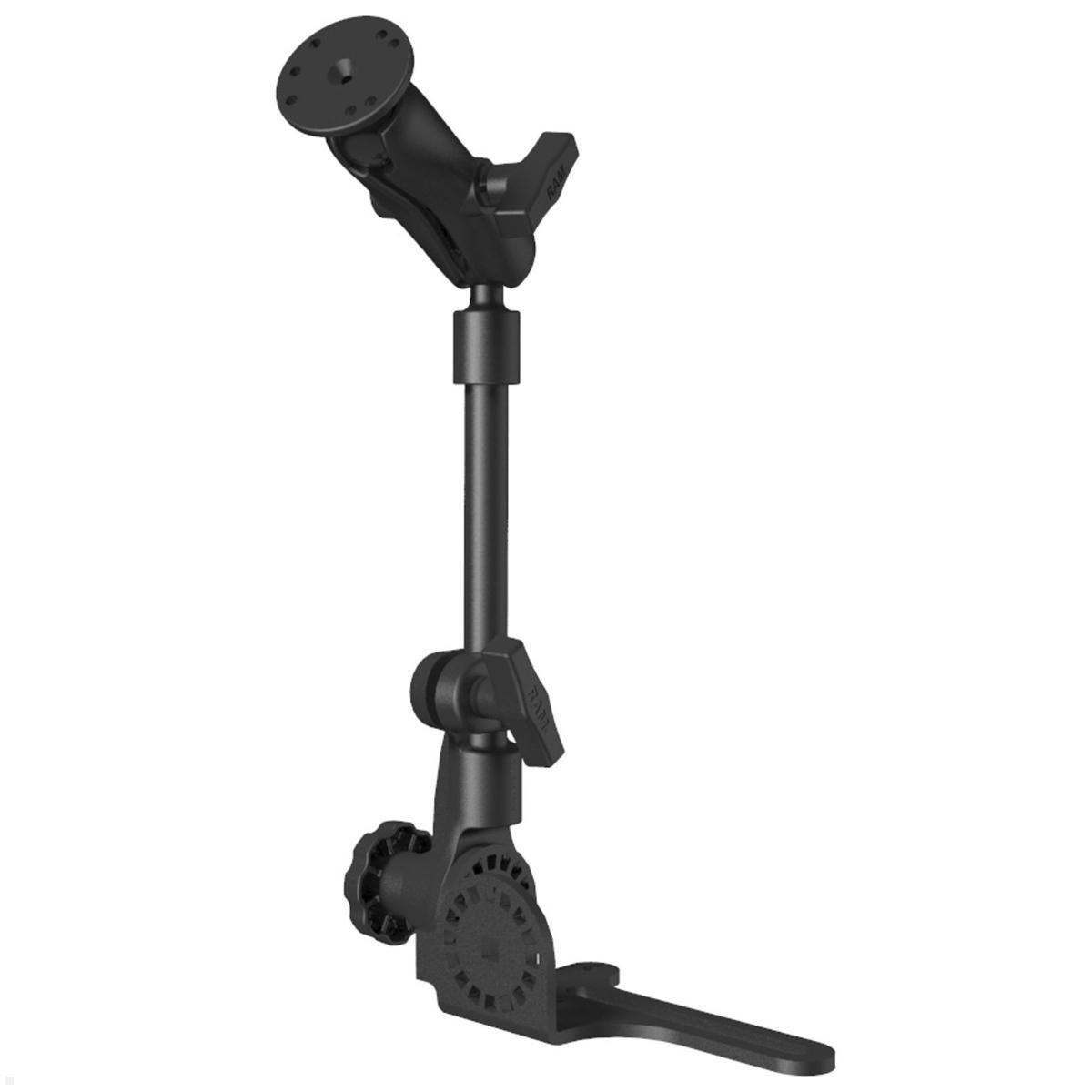 RAM Mounts Pod HD Universal Fahrzeughalterung  C-Kugel höhenverstellbar (RAM-316-HD-202U), Fahrzeugbefestigung AMPS