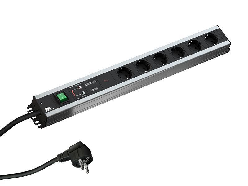 Bachmann Handwerkerleiste 6x Steckdose, 1x Schalter, ÜSE (300.012) Bachmann Handwerkerleiste 6x Steckdose, 1x Schalter, ÜSE (300.012)